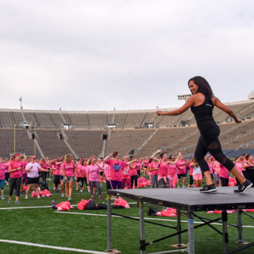 Kelly Cares Kicks Off Paqui's Playbook Series with Pink Out Zumba